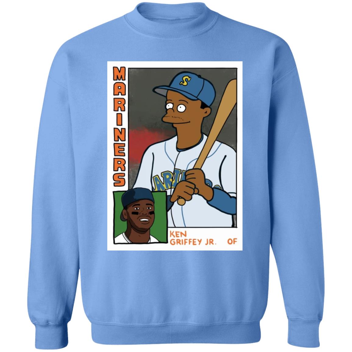 Brandon Walker Mariners Ken Griffey Jr Shirt Hoodie Sweatshirt - Teechipus