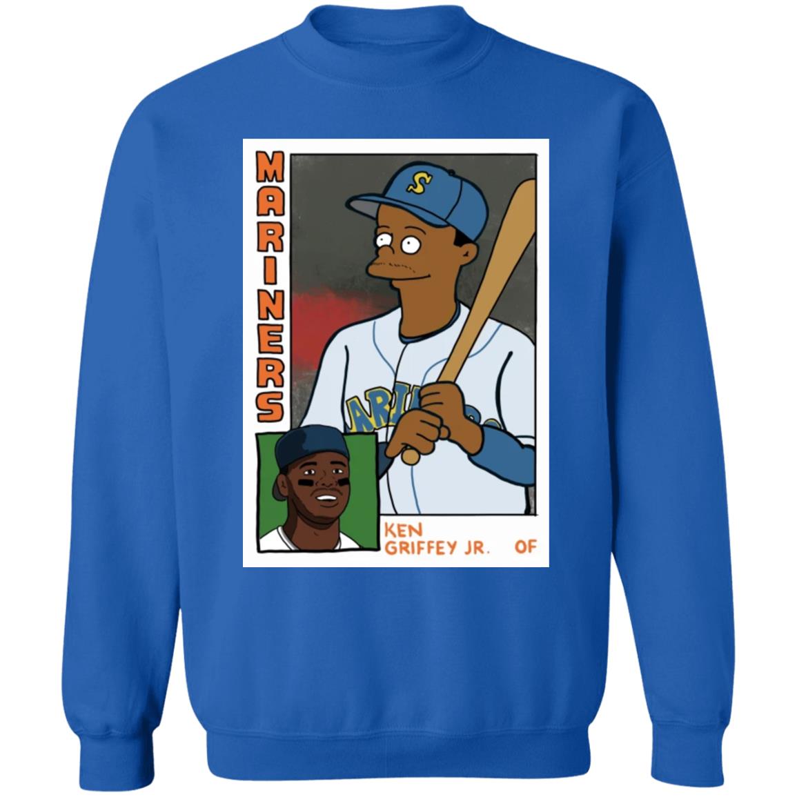 Brandon Walker Mariners Ken Griffey Jr Shirt Hoodie Sweatshirt - Teechipus