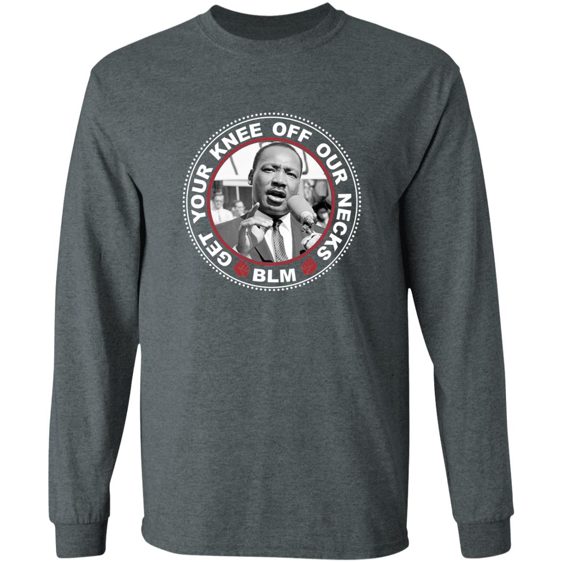 Juror Brandon Mitchell Get Your Knee Off Our Necks Black Live Matter Shirt Hoodie Sweatshirt - Teechipus