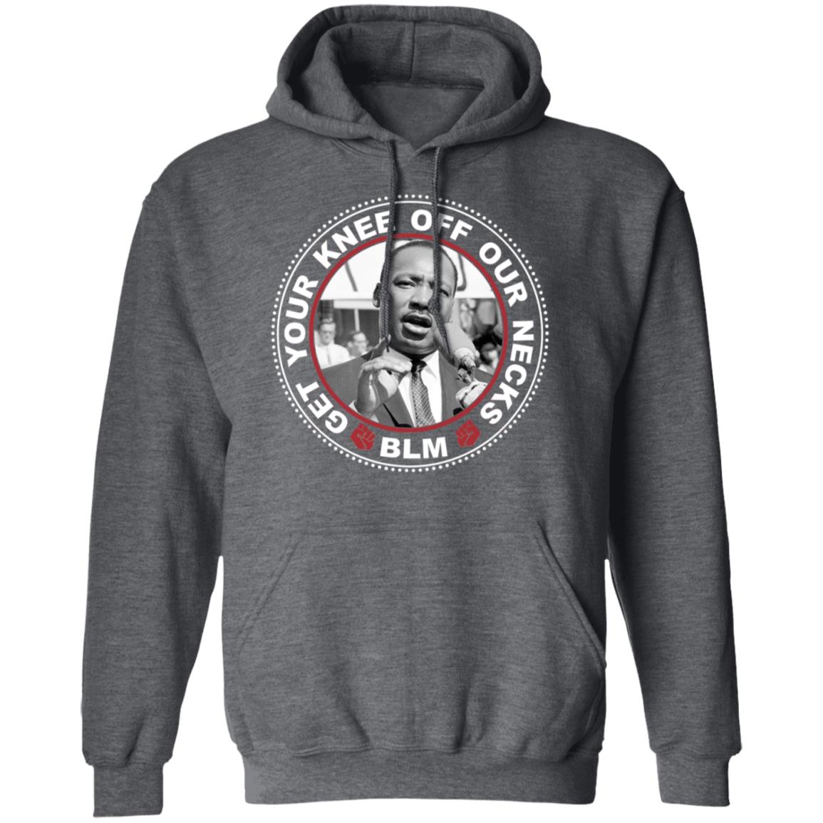 Juror Brandon Mitchell Get Your Knee Off Our Necks Black Live Matter Shirt Hoodie Sweatshirt - Teechipus