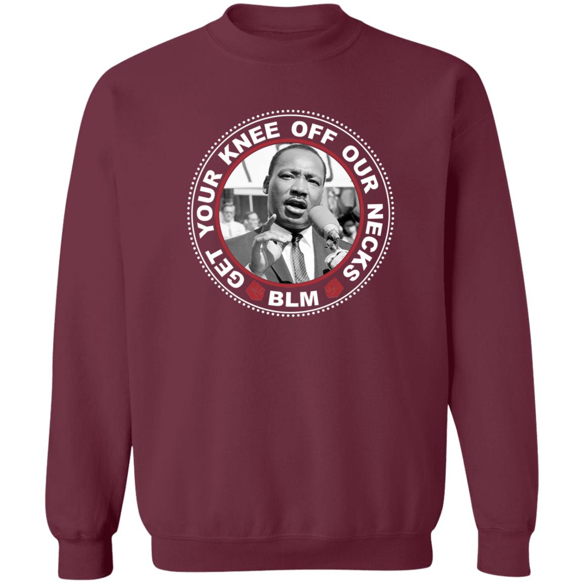 Juror Brandon Mitchell Get Your Knee Off Our Necks Black Live Matter Shirt Hoodie Sweatshirt - Teechipus