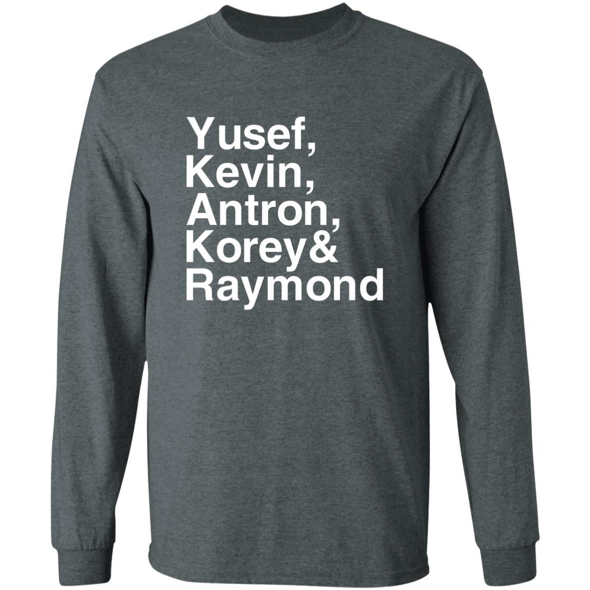 Yusef Kevin Antron Korey Raymond Shirt The Central Park Five Yusef Kevin Shirt Hoodie Sweatshirt - Teechipus