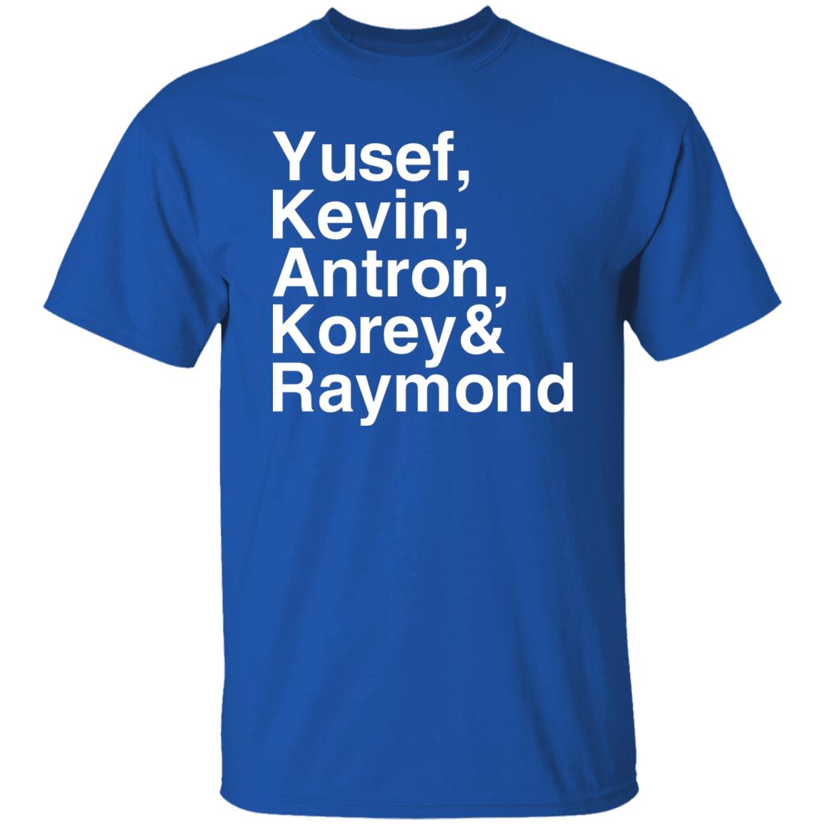 Yusef Kevin Antron Korey Raymond Shirt The Central Park Five Yusef Kevin Shirt Hoodie Sweatshirt - Teechipus