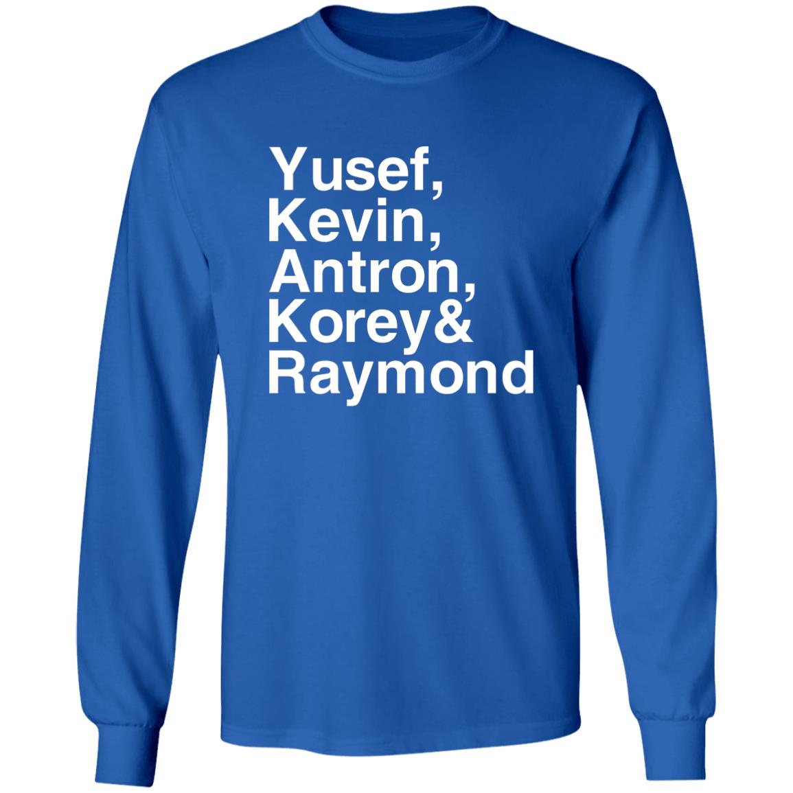 Yusef Kevin Antron Korey Raymond Shirt The Central Park Five Yusef Kevin Shirt Hoodie Sweatshirt - Teechipus