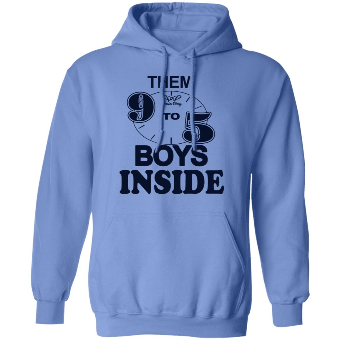 Them 9 To 5 Boys Inside Shirt Them Ppp Boys Outside Shirt Hoodie Sweatshirt - Teechipus