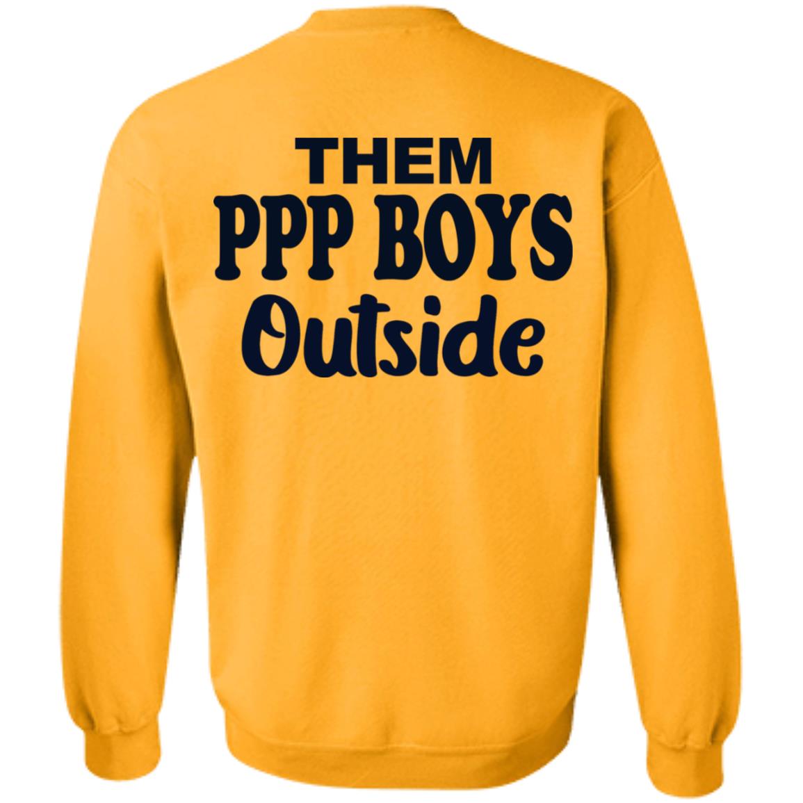 Them 9 To 5 Boys Inside Shirt Them Ppp Boys Outside Shirt Hoodie Sweatshirt - Teechipus