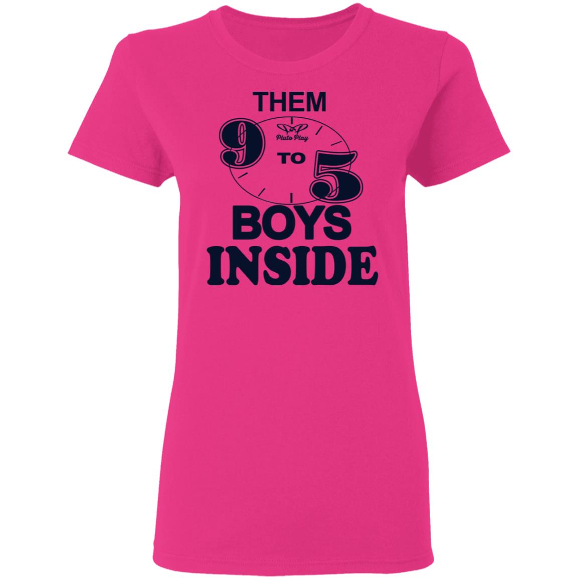 Them 9 To 5 Boys Inside Shirt Them Ppp Boys Outside Shirt Hoodie Sweatshirt - Teechipus