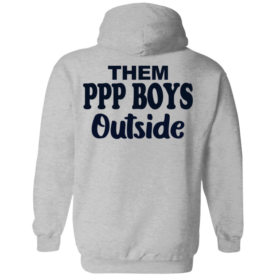 Them 9 To 5 Boys Inside Shirt Them Ppp Boys Outside Shirt Hoodie Sweatshirt - Teechipus
