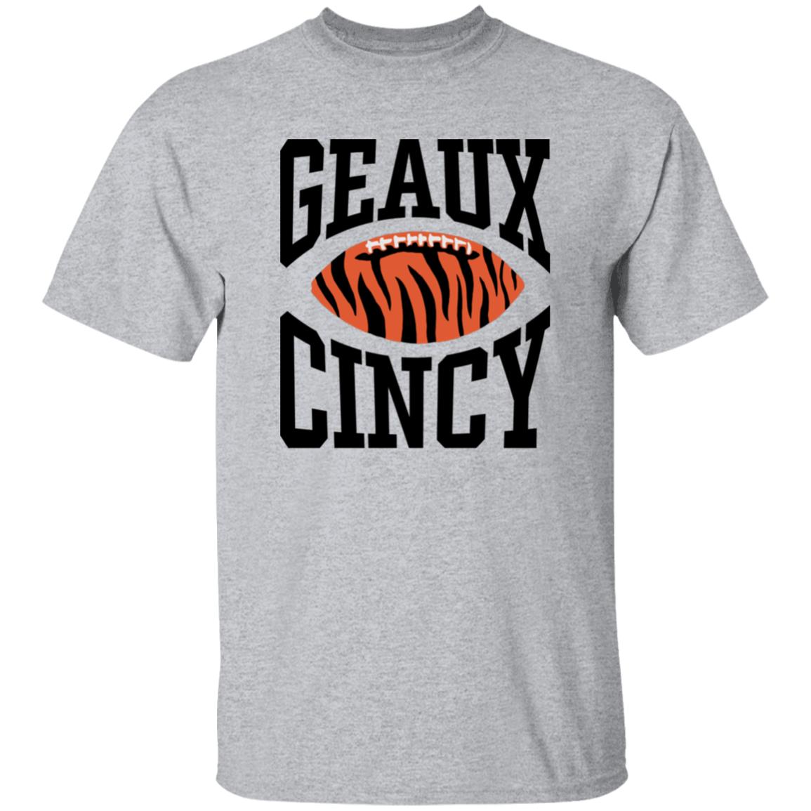 Homage Shop Geaux Cincy Shirt Lsu Football Geaux Cincy Shirt Hoodie Sweatshirt - Teechipus