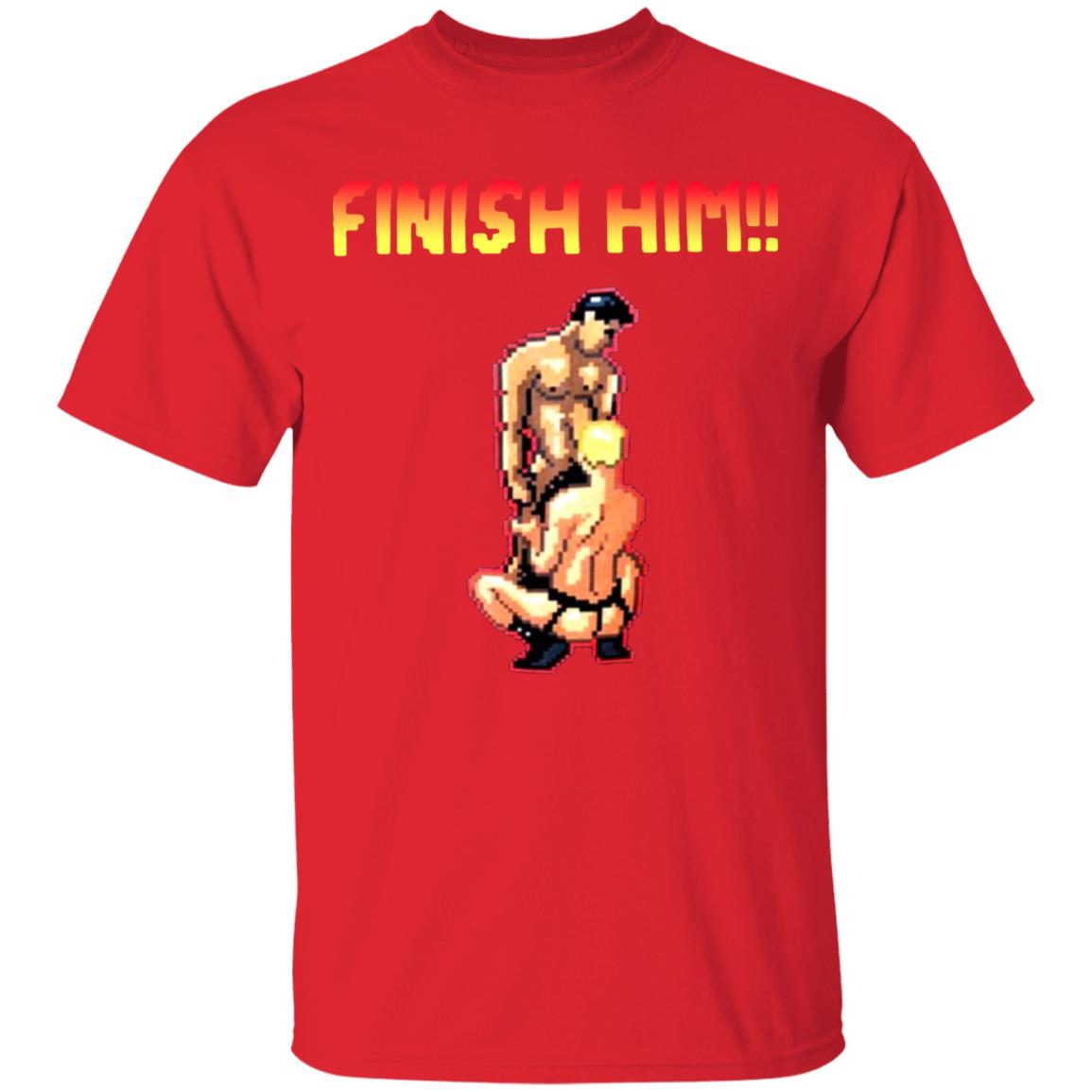 Finish Him Shirt Gaymer Finish Him Shirt Hoodie Sweatshirt - Teechipus