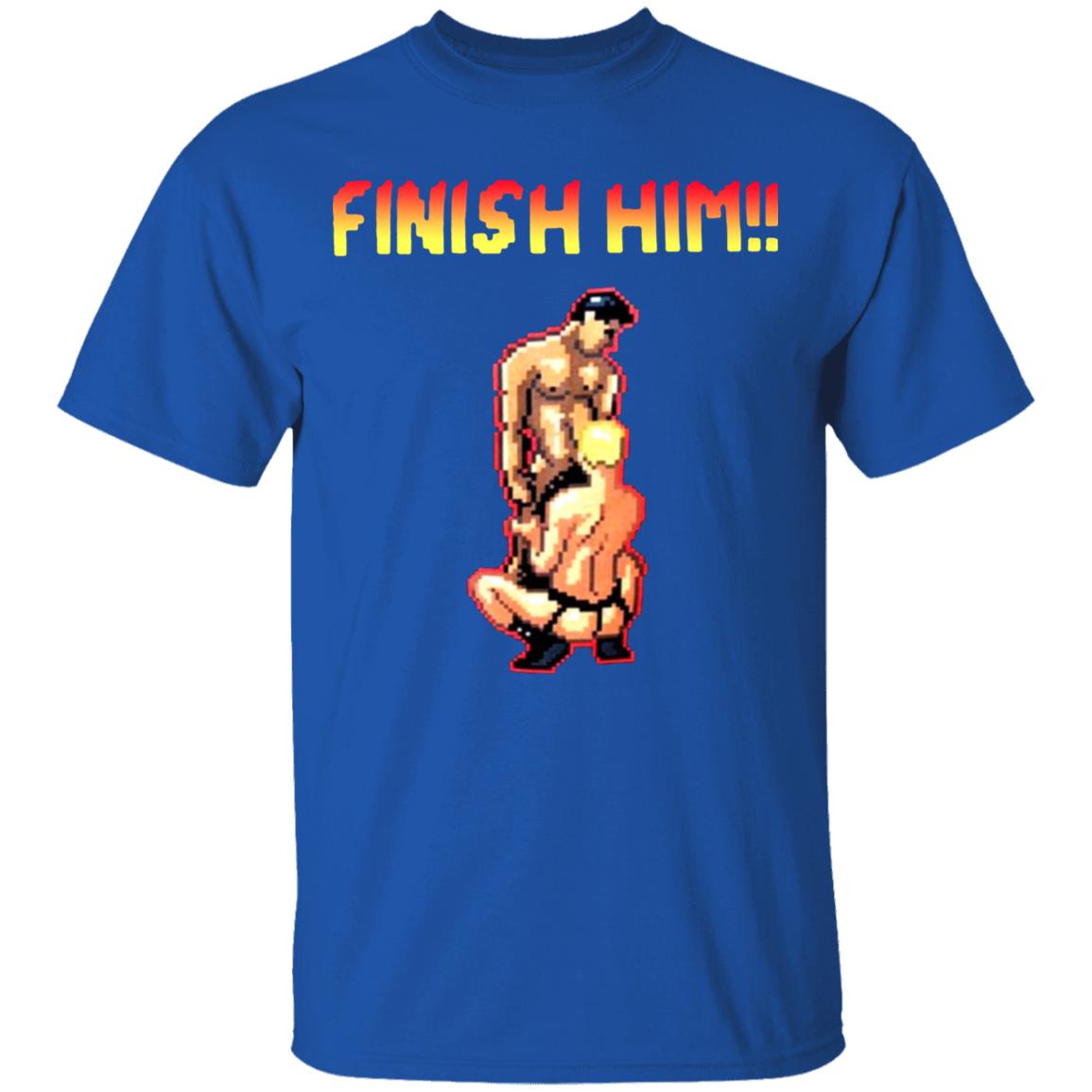 Finish Him Shirt Gaymer Finish Him Shirt Hoodie Sweatshirt - Teechipus