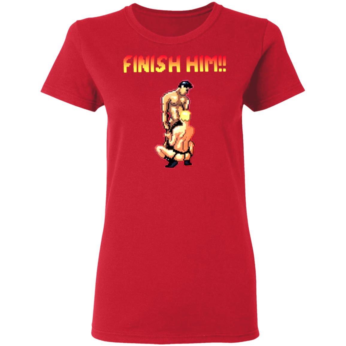 Finish Him Shirt Gaymer Finish Him Shirt Hoodie Sweatshirt - Teechipus
