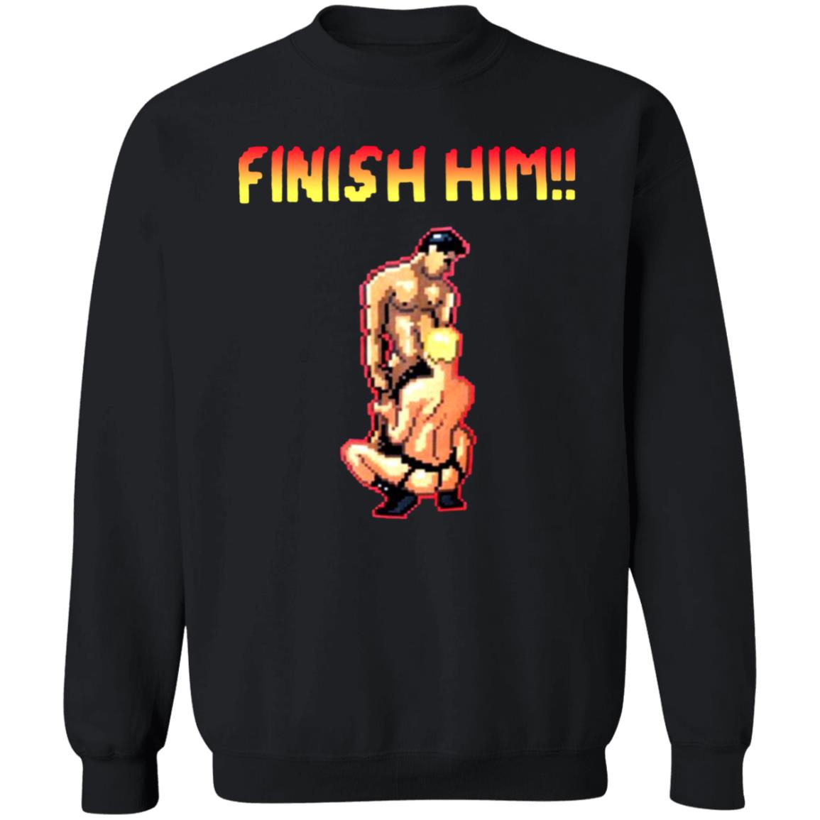 Finish Him Shirt Gaymer Finish Him Shirt Hoodie Sweatshirt - Teechipus
