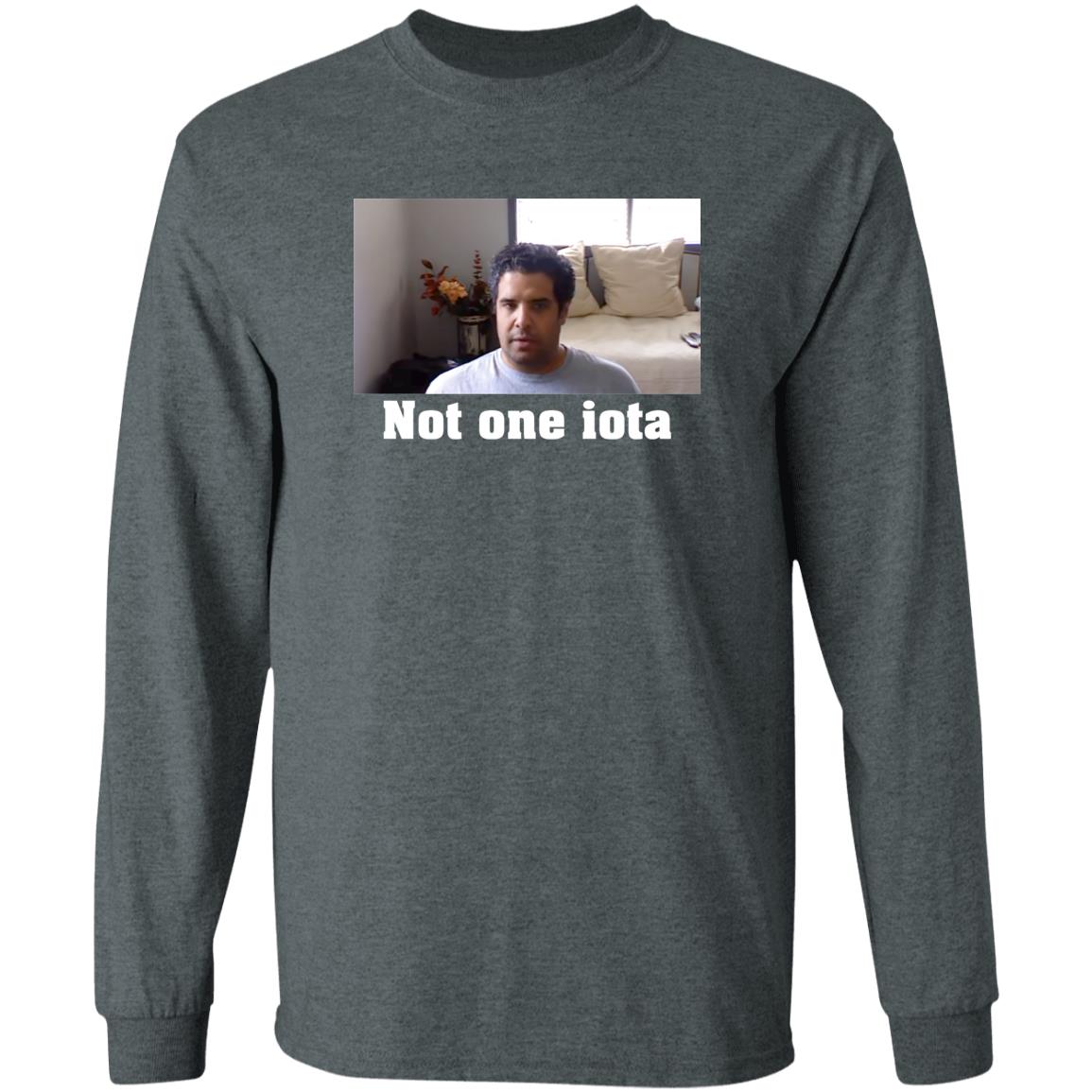 Big Cat Not One Iota Shirt Barstool Big Cat Not One Iota Danny Shirt Hoodie Sweatshirt - Teechipus