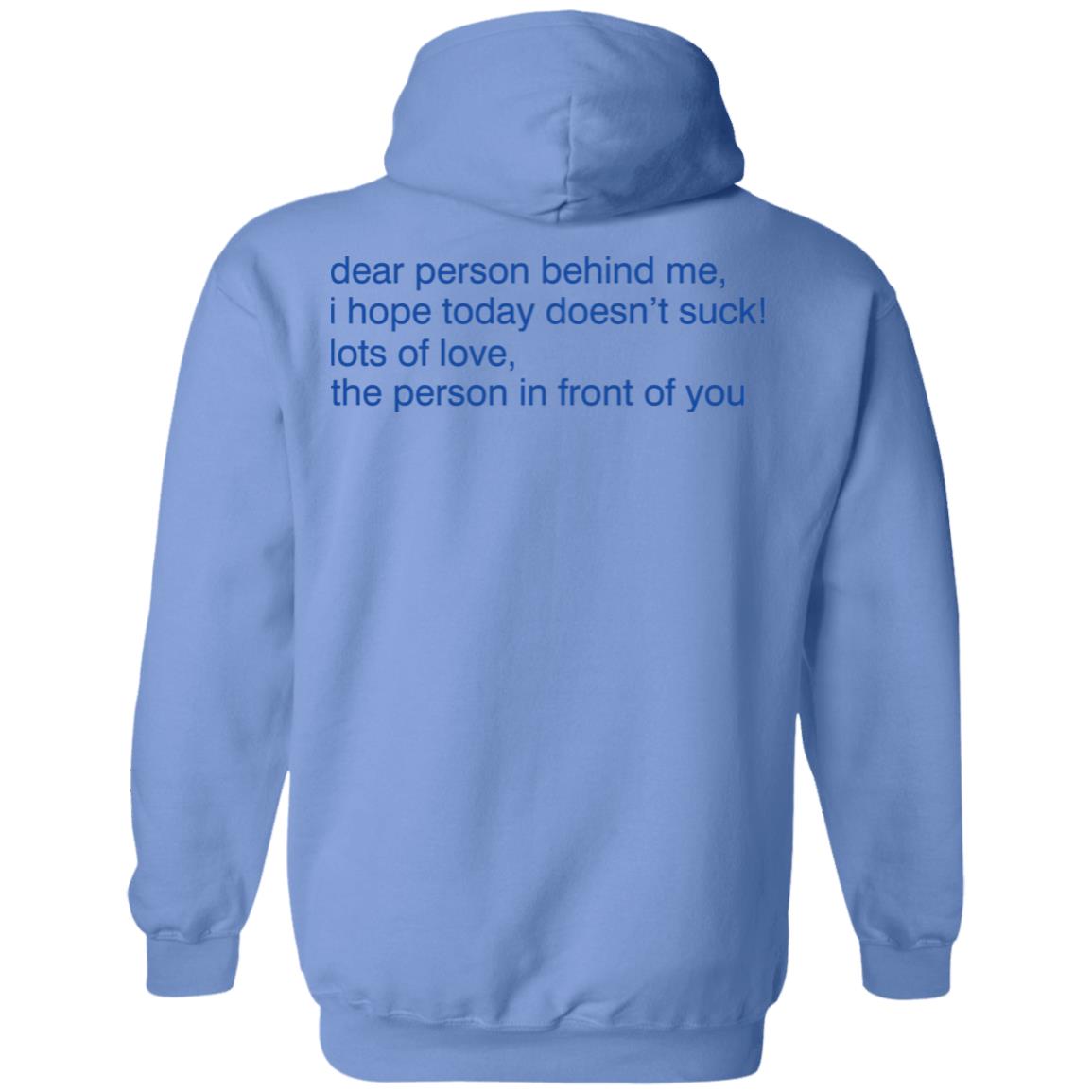 Alexander 23 Merch Dear Person Behind Me Hoodie Shirt Sweatshirt - Teechipus