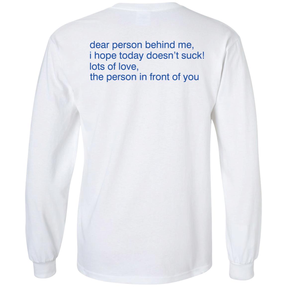 Alexander 23 Merch Dear Person Behind Me Hoodie Shirt Sweatshirt - Teechipus