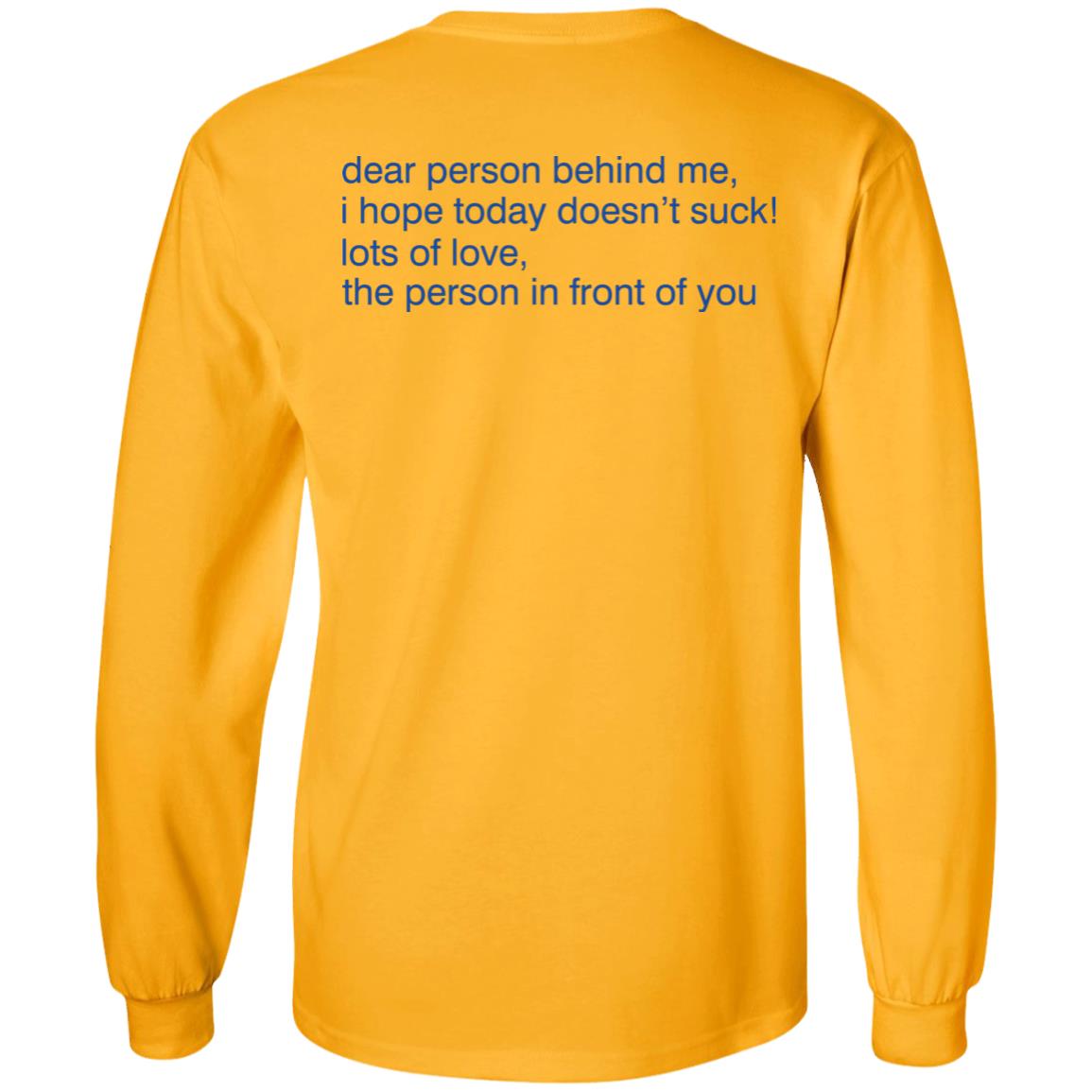 Alexander 23 Merch Dear Person Behind Me Hoodie Shirt Sweatshirt - Teechipus