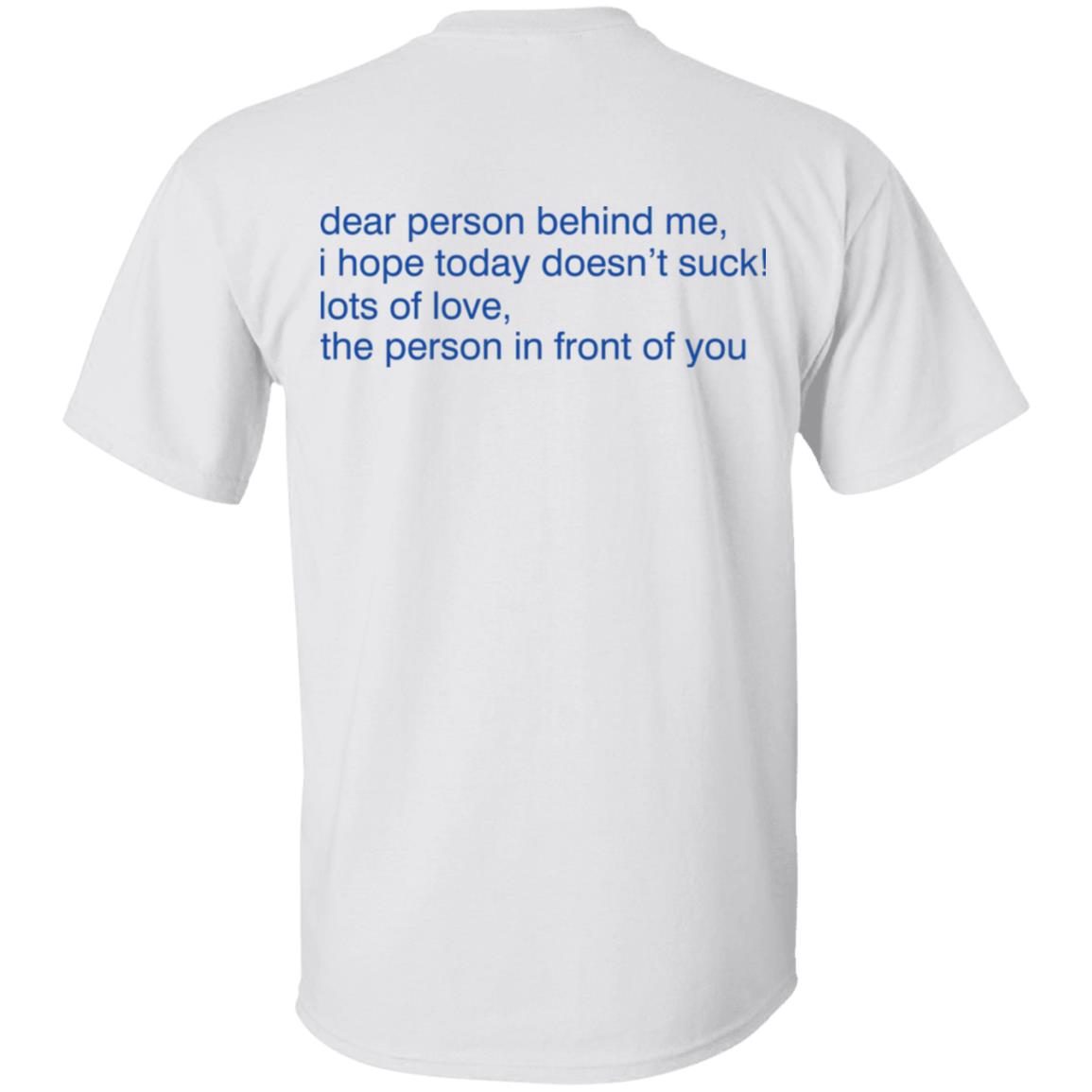Alexander 23 Merch Dear Person Behind Me Hoodie Shirt Sweatshirt - Teechipus