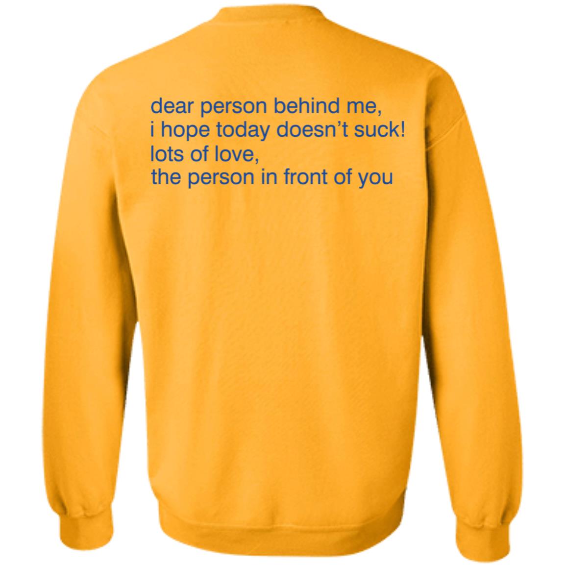 Alexander 23 Merch Dear Person Behind Me Hoodie Shirt Sweatshirt - Teechipus