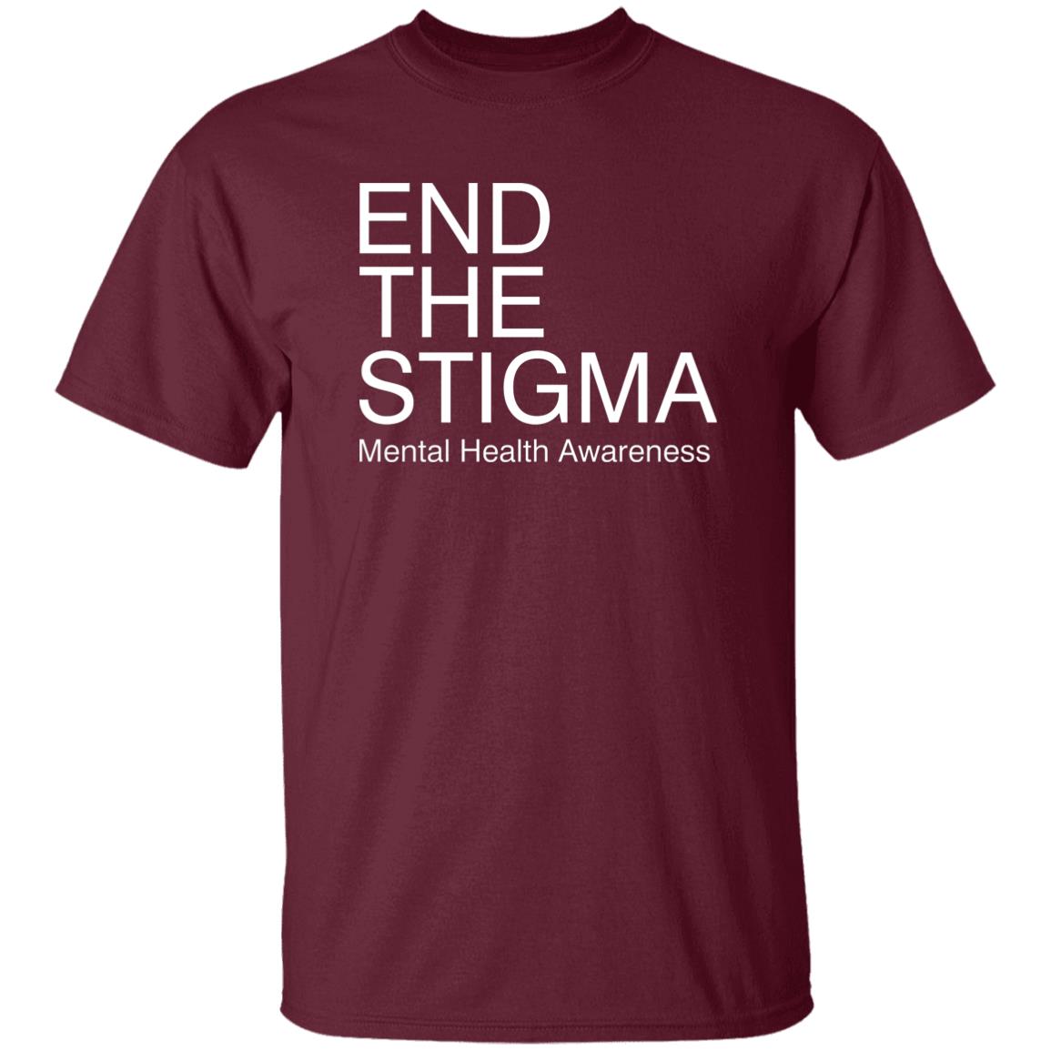 End The Stigma Mental Health Awareness Shirt Baseball Francisco Giants Alex Wood End The Stigma Shirt Hoodie Sweatshirt - Teechipus