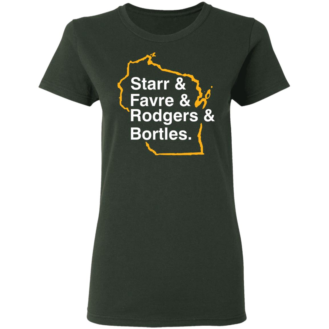 Barstool Green Bay Starr Favre Rodgers Bortles Shirt Barstool Pardon My Take Green Bay List Shirt Hoodie Sweatshirt - Teechipus