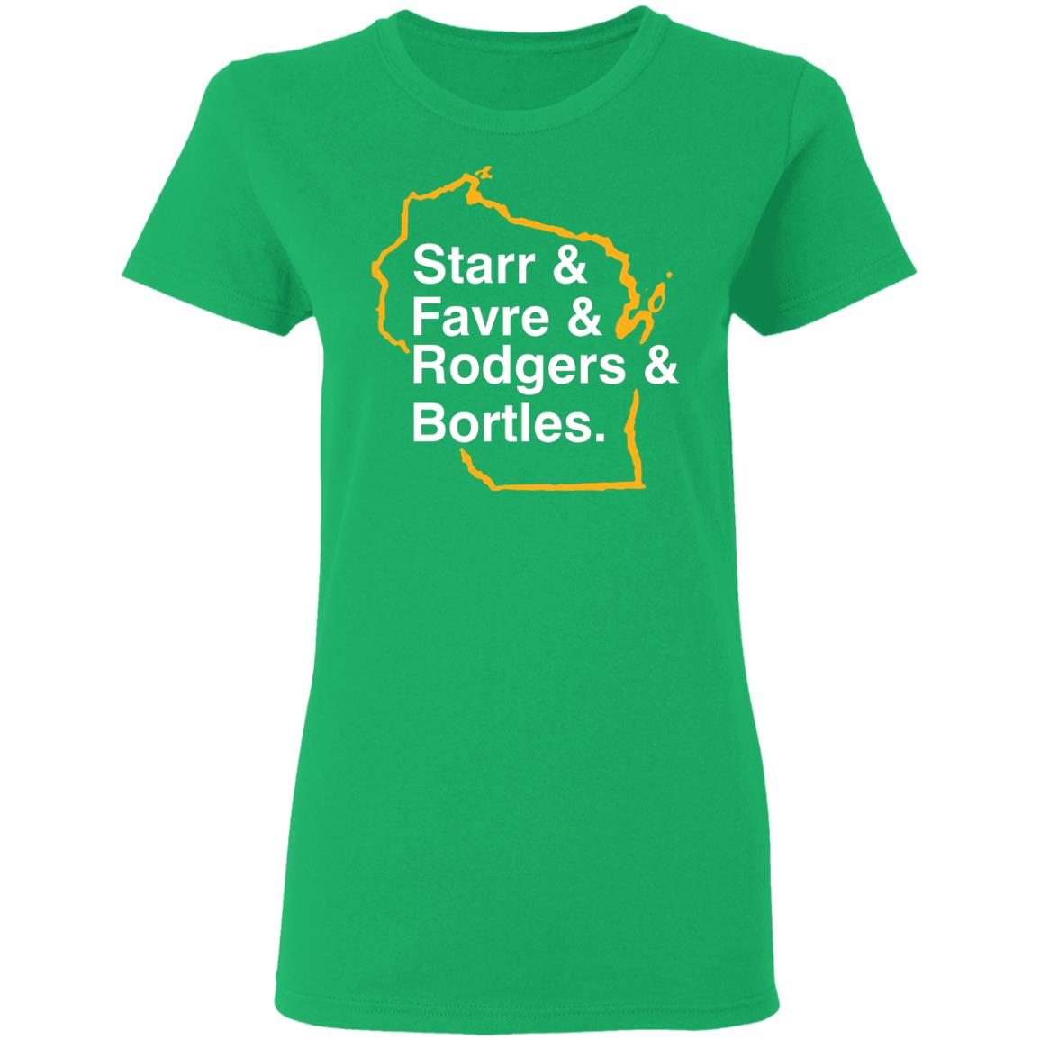 Barstool Green Bay Starr Favre Rodgers Bortles Shirt Barstool Pardon My Take Green Bay List Shirt Hoodie Sweatshirt - Teechipus