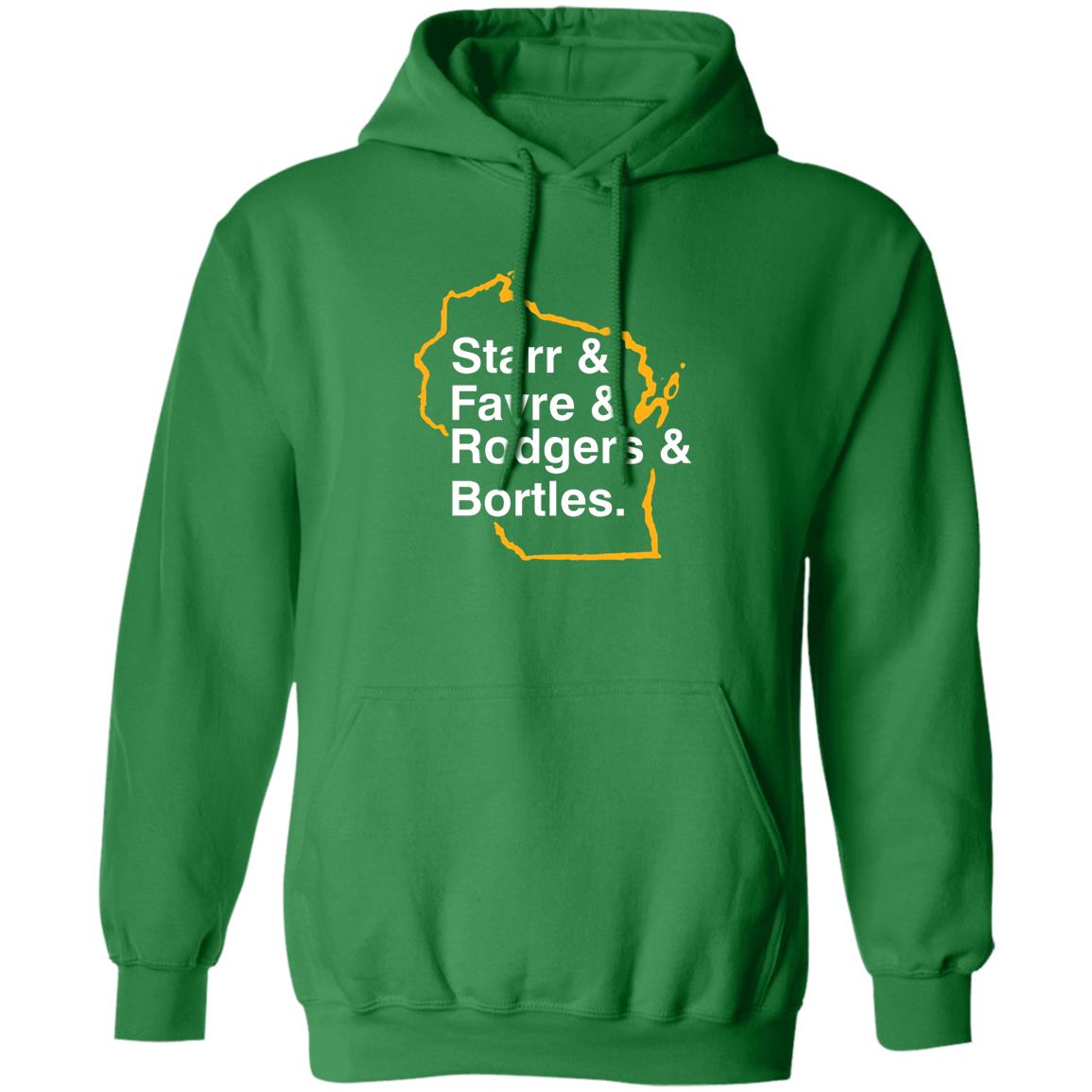 Barstool Green Bay Starr Favre Rodgers Bortles Shirt Barstool Pardon My Take Green Bay List Shirt Hoodie Sweatshirt - Teechipus