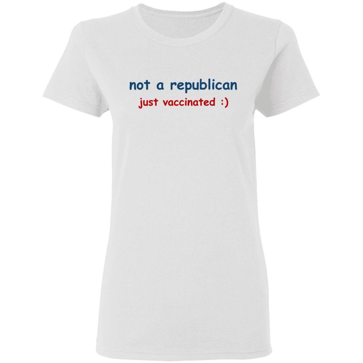 Not A Republican Just Vaccinated Shirt Matt Just Vaccinated Shirt Hoodie Sweatshirt - Teechipus