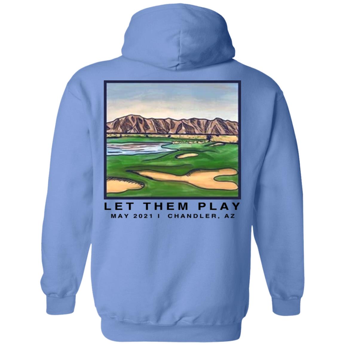 Barstool Fore Play Let Them Play Pocket Shirt Hoodie Sweatshirt - Teechipus