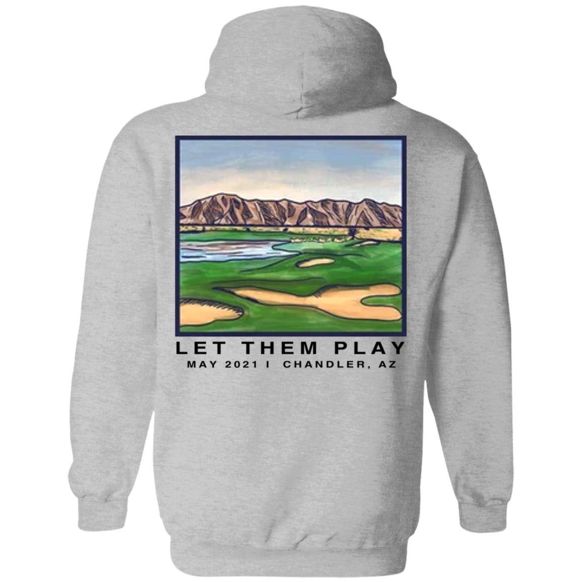 Barstool Fore Play Let Them Play Pocket Shirt Hoodie Sweatshirt - Teechipus