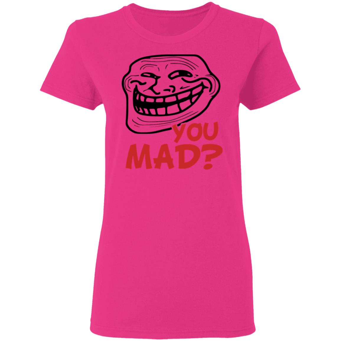 Troll Face You Mad Shirt You Mad Shirt Adam Sandler Troll Face You Mad Shirt Hoodie Sweatshirt - Teechipus