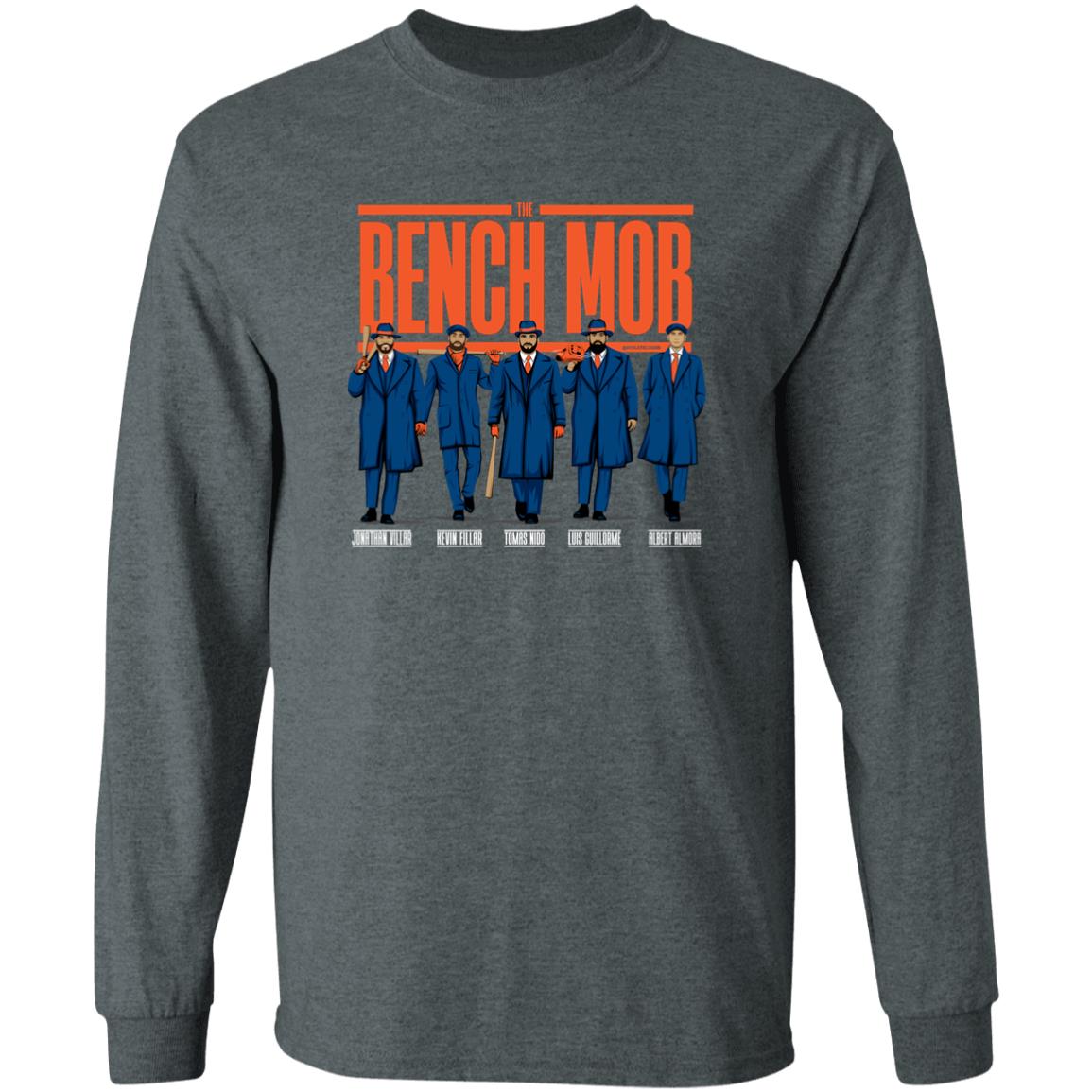 The Bench Mob Shirt Ny Mets Tomas Nido Bench Mob Shirt Hoodie Sweatshirt - Teechipus