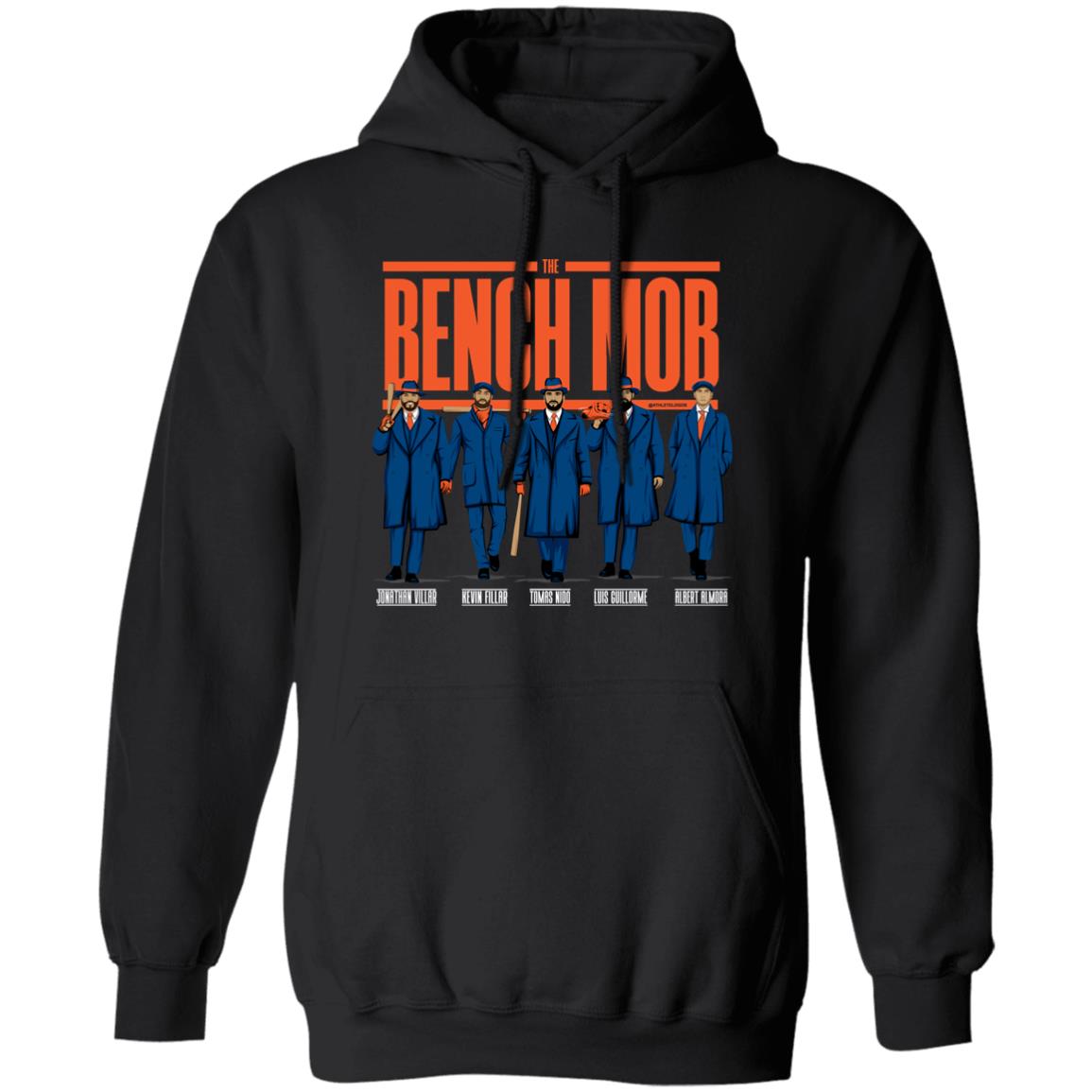 The Bench Mob Shirt Ny Mets Tomas Nido Bench Mob Shirt Hoodie Sweatshirt - Teechipus