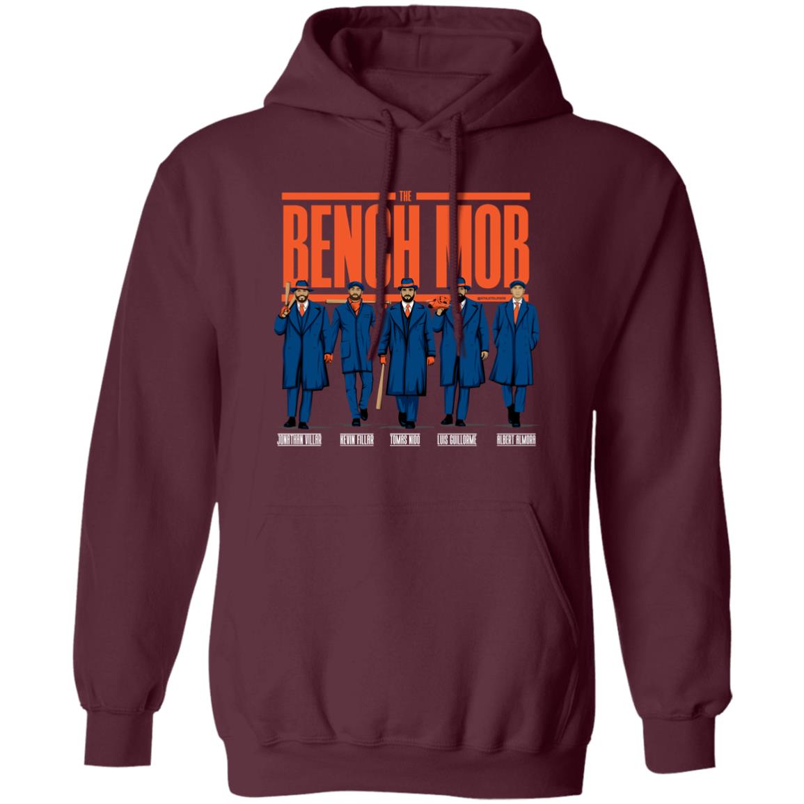 The Bench Mob Shirt Ny Mets Tomas Nido Bench Mob Shirt Hoodie Sweatshirt - Teechipus