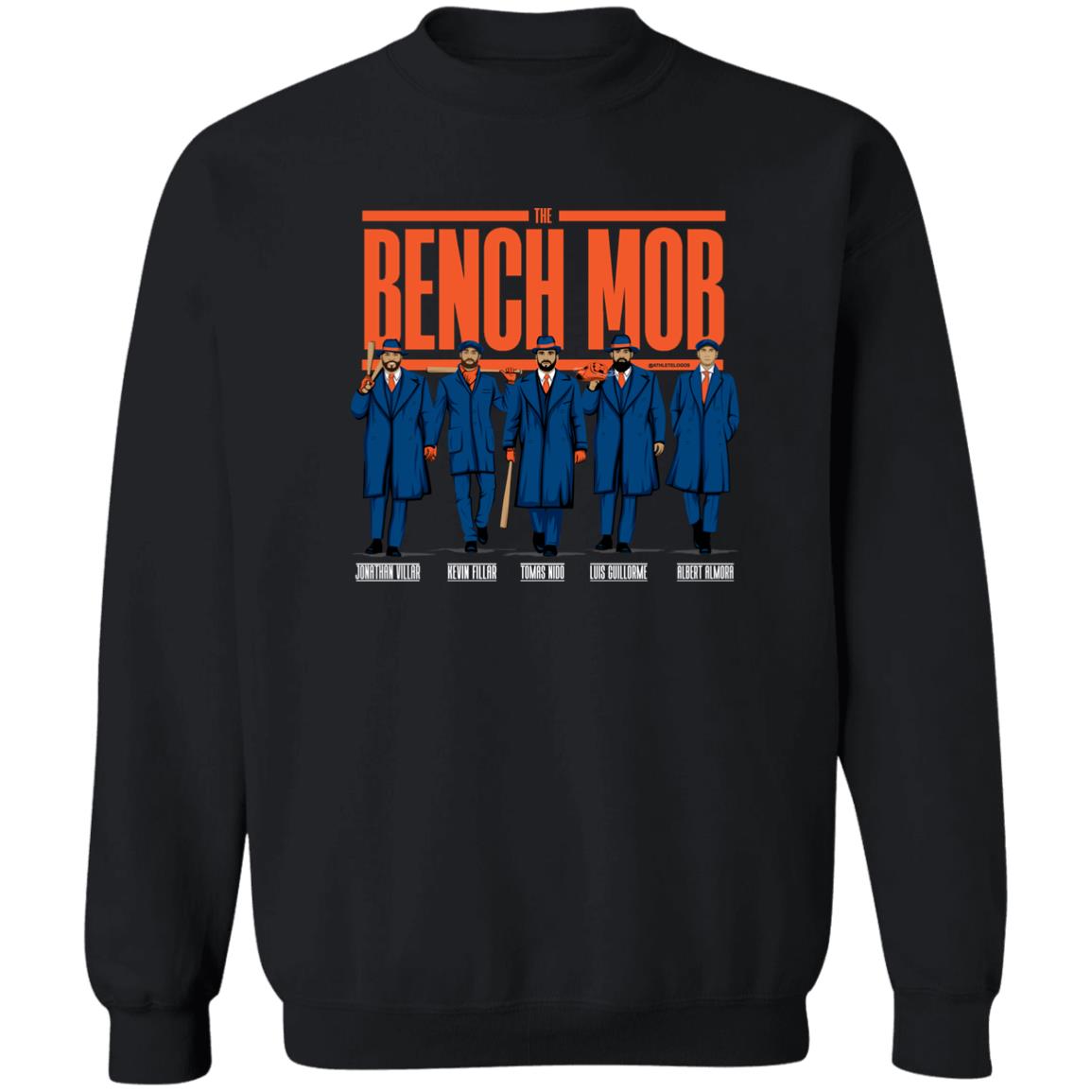 The Bench Mob Shirt Ny Mets Tomas Nido Bench Mob Shirt Hoodie Sweatshirt - Teechipus