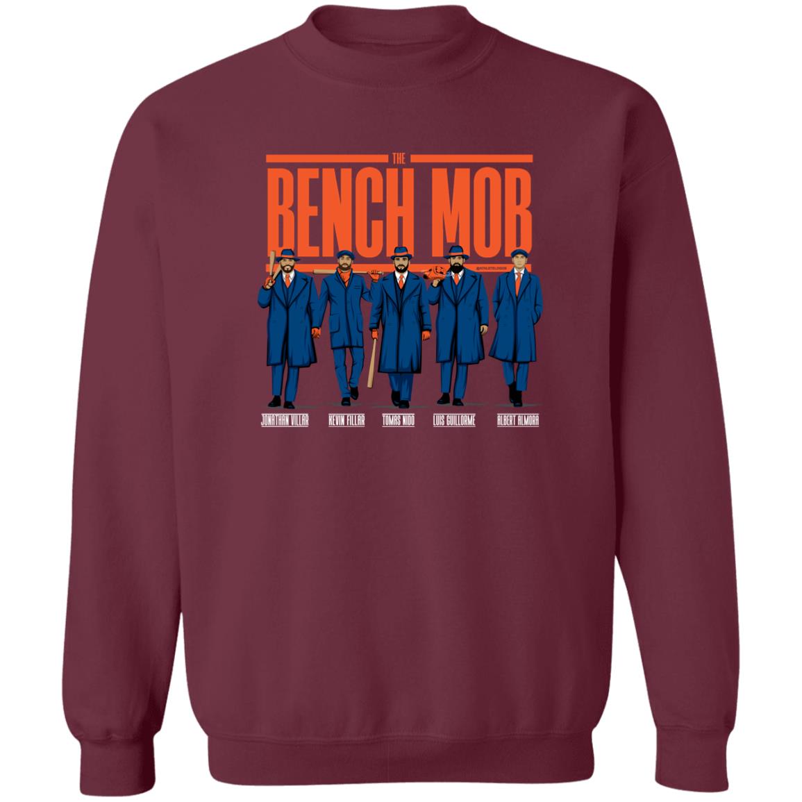 The Bench Mob Shirt Ny Mets Tomas Nido Bench Mob Shirt Hoodie Sweatshirt - Teechipus