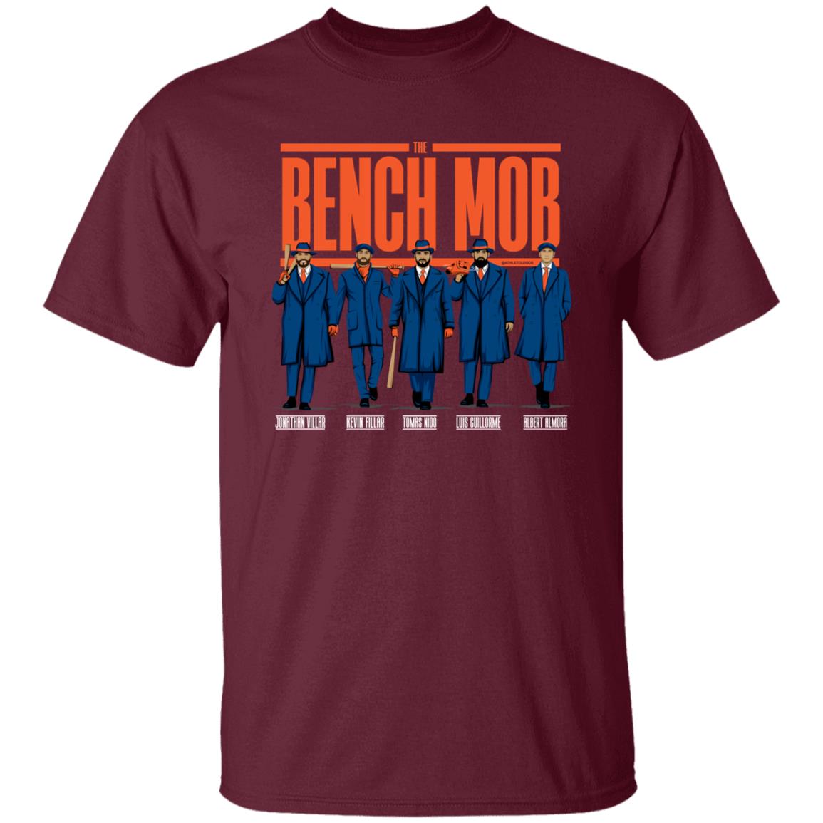 The Bench Mob Shirt Ny Mets Tomas Nido Bench Mob Shirt Hoodie Sweatshirt - Teechipus