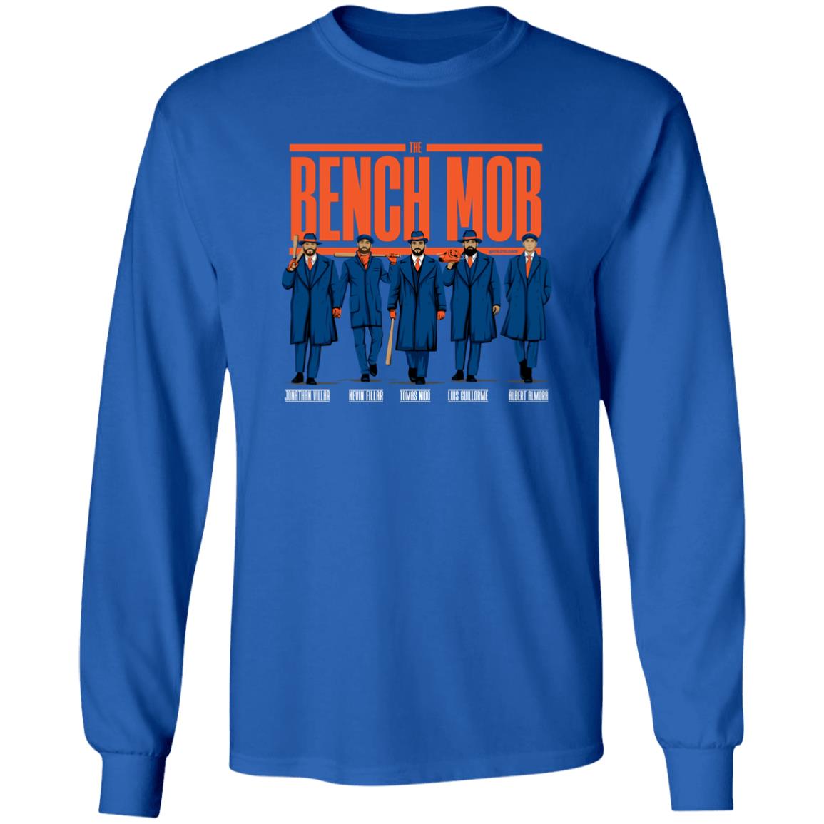 The Bench Mob Shirt Ny Mets Tomas Nido Bench Mob Shirt Hoodie Sweatshirt - Teechipus