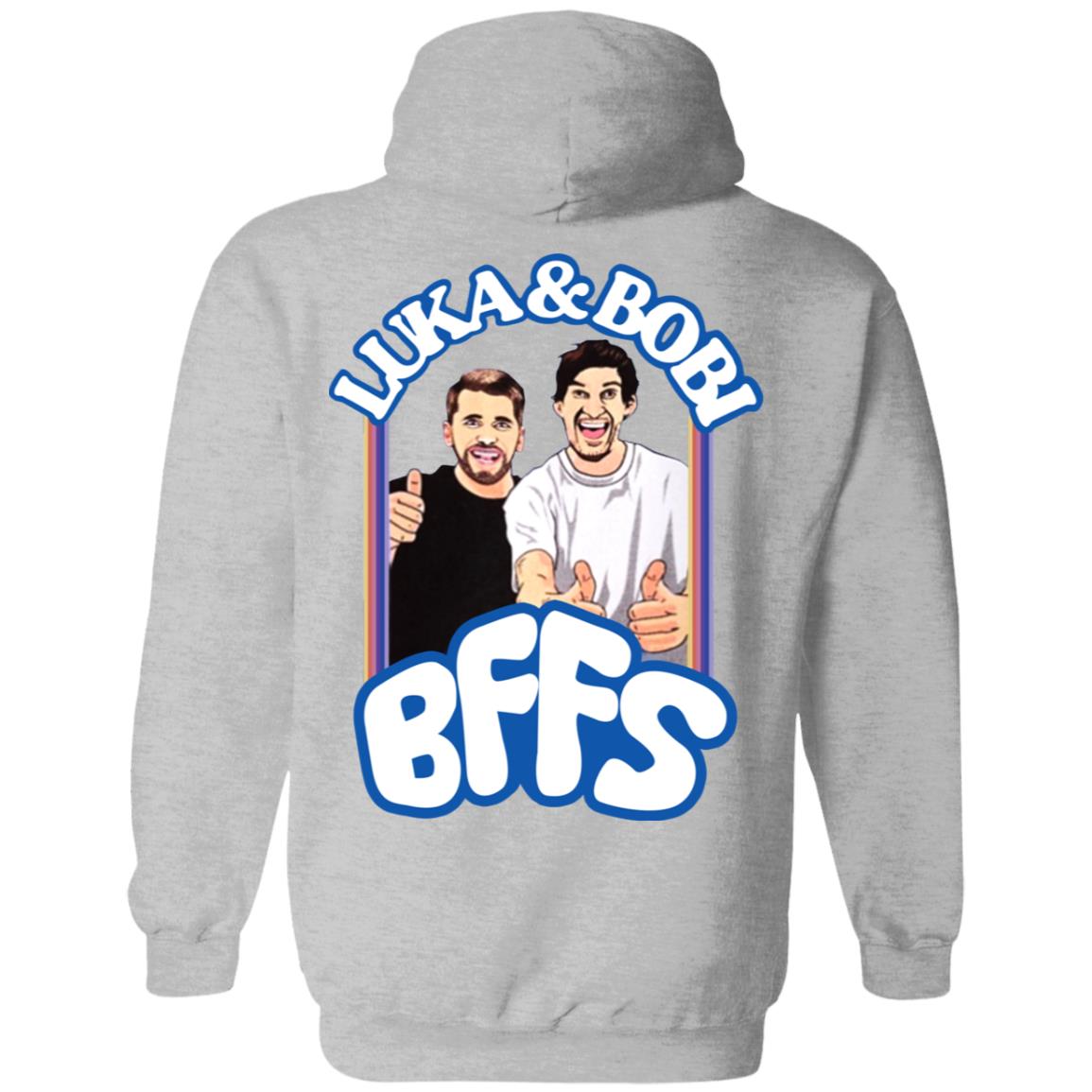 Bffs Luka And Boban Hoodie Bally Sports Southwest Dallas Boban Marjanovic Luka Doncic Bffs Hoodie Shirt Sweatshirt - Teechipus