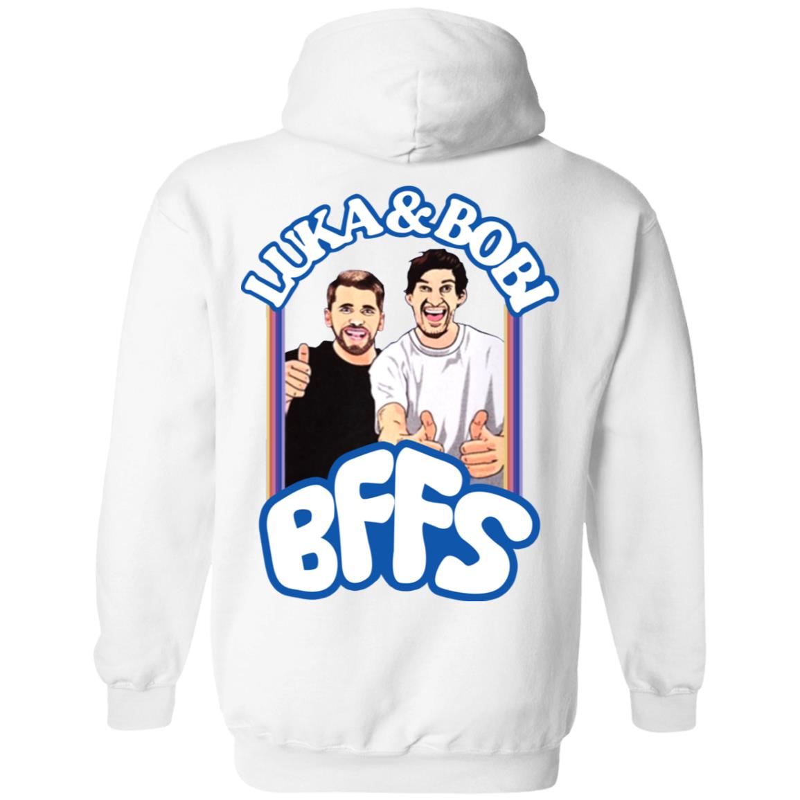 Bffs Luka And Boban Hoodie Bally Sports Southwest Dallas Boban Marjanovic Luka Doncic Bffs Hoodie Shirt Sweatshirt - Teechipus