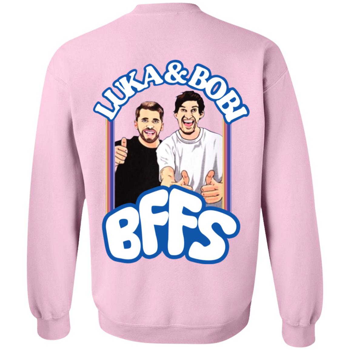 Bffs Luka And Boban Hoodie Bally Sports Southwest Dallas Boban Marjanovic Luka Doncic Bffs Hoodie Shirt Sweatshirt - Teechipus