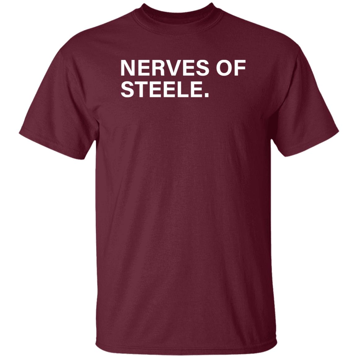 Nerves Of Steele Shirt Obvious Shirts Justin Steele Nerves Of Steele Shirt Hoodie Sweatshirt - Teechipus