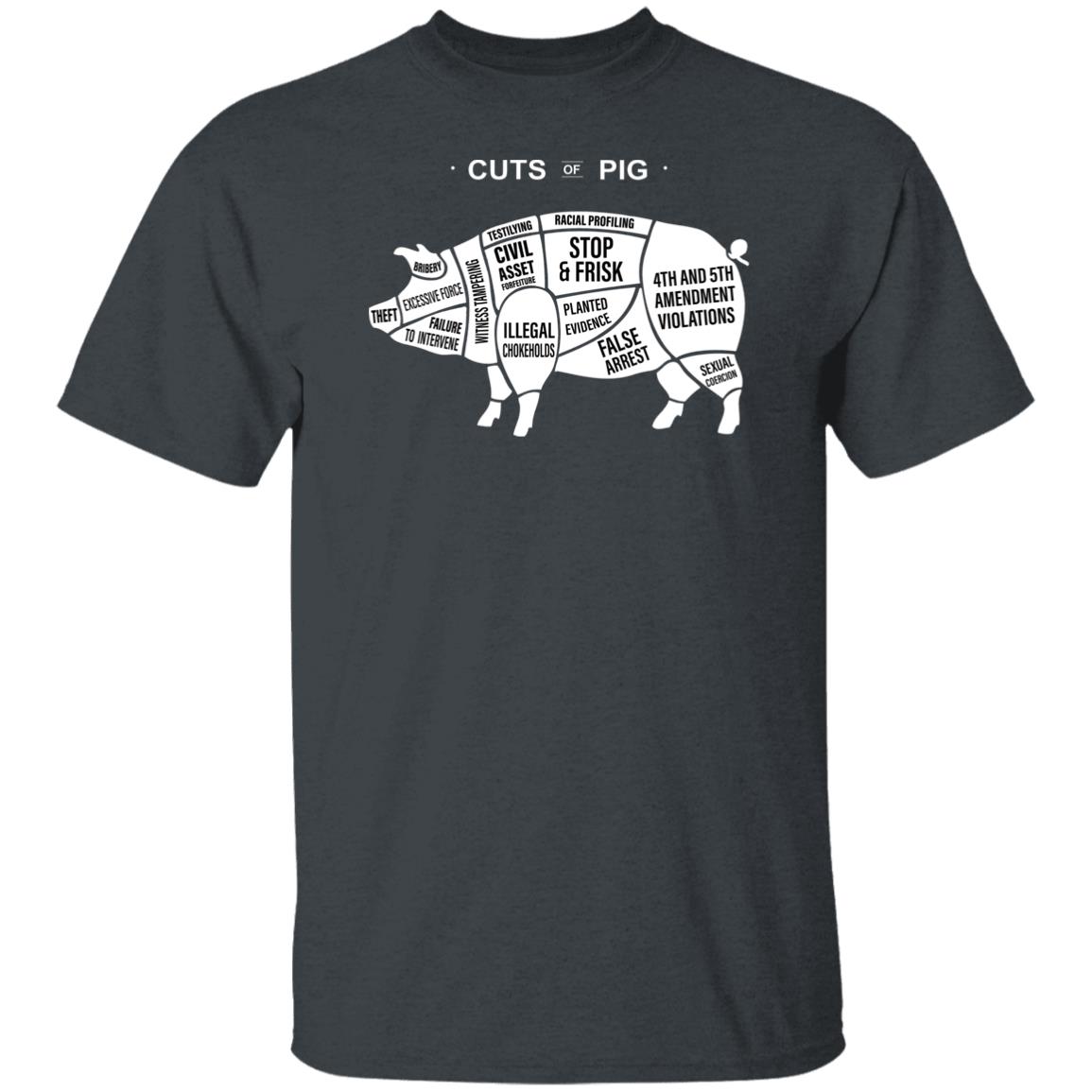 Cuts Of Pig Shirt Americahates Merch Ahus Cuts Of Pig Shirt Hoodie Sweatshirt - Teechipus
