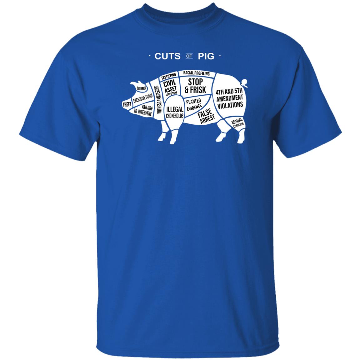 Cuts Of Pig Shirt Americahates Merch Ahus Cuts Of Pig Shirt Hoodie Sweatshirt - Teechipus