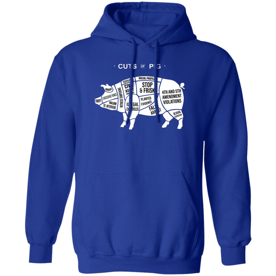 Cuts Of Pig Shirt Americahates Merch Ahus Cuts Of Pig Shirt Hoodie Sweatshirt - Teechipus