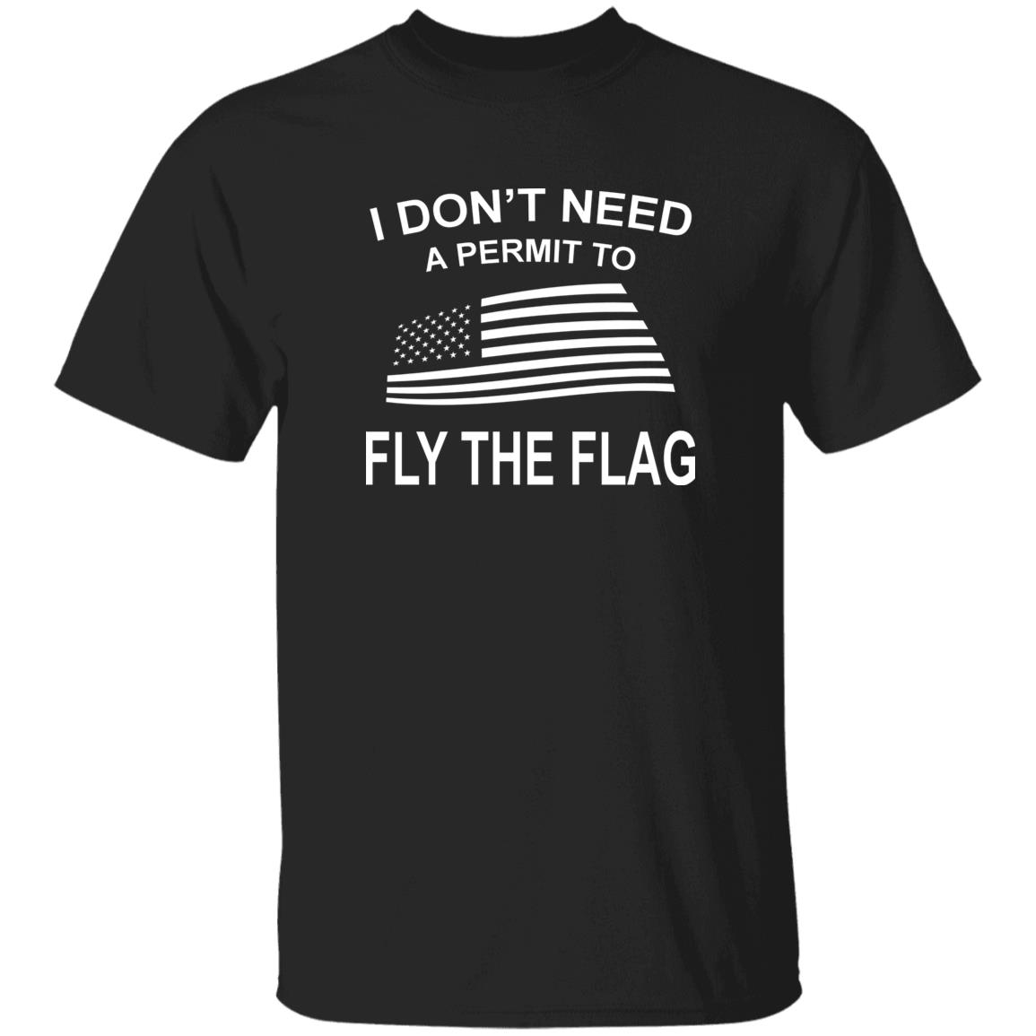 I Don't Need A Permit To Fly The Flag Shirt Camping World Fly The Flag Shirt Hoodie Sweatshirt - Teechipus