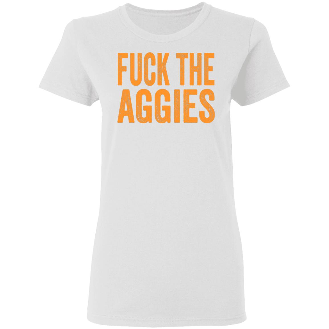 Fuck The Aggies Texas Longhorns Fan T-Shirt Beef Shirt Fuck The Aggies Shirt Hoodie Sweatshirt - Teechipus