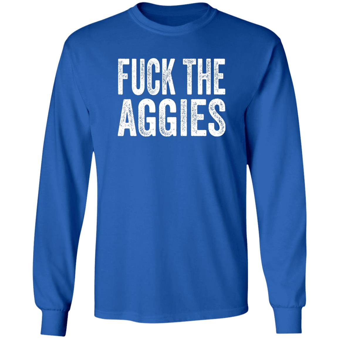 Fuck The Aggies Texas Longhorns Fan T-Shirt Beef Shirt Fuck The Aggies Shirt Hoodie Sweatshirt - Teechipus