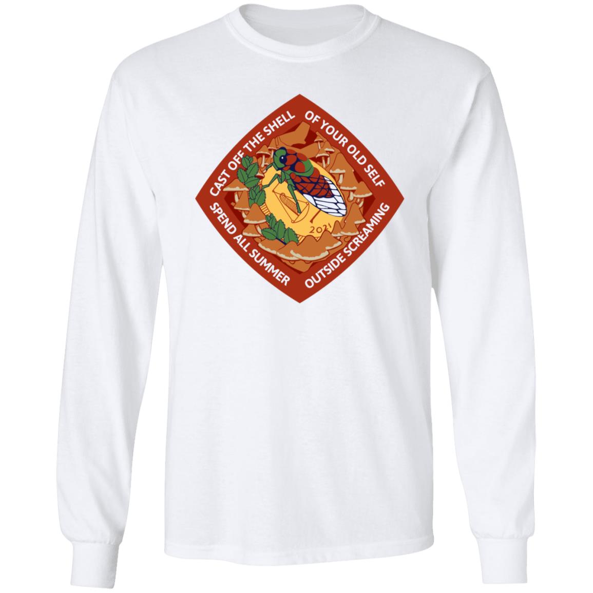 Cast Off The Shell Of Your Old Self Shirt Spend All Summer Outside Screaming Shirt Mistyffer Good Time 2021 Shirt Hoodie Sweatshirt - Teechipus