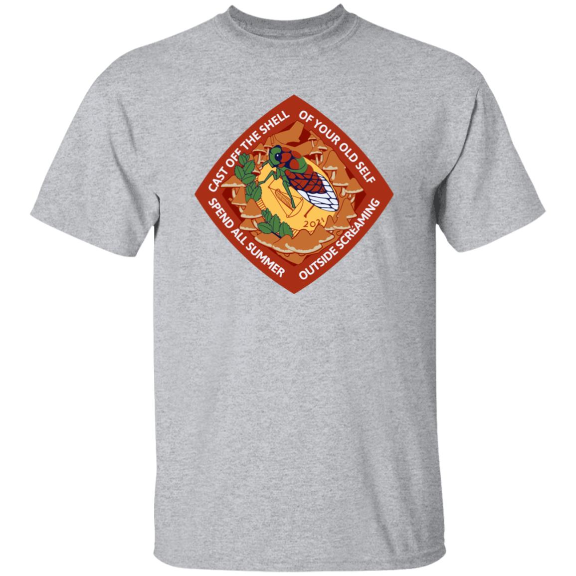 Cast Off The Shell Of Your Old Self Shirt Spend All Summer Outside Screaming Shirt Mistyffer Good Time 2021 Shirt Hoodie Sweatshirt - Teechipus